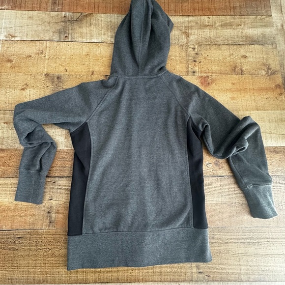 The North Face Zip Up Hoodie Jacket Gray Black MEDIUM - Picture 6 of 8